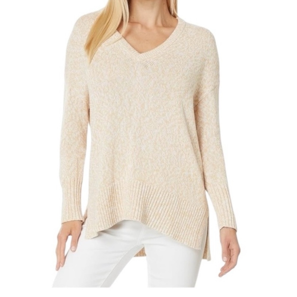 Lilly Pulitzer Bedford‎ Sweater 100% Cotton V-Neck Size XL
